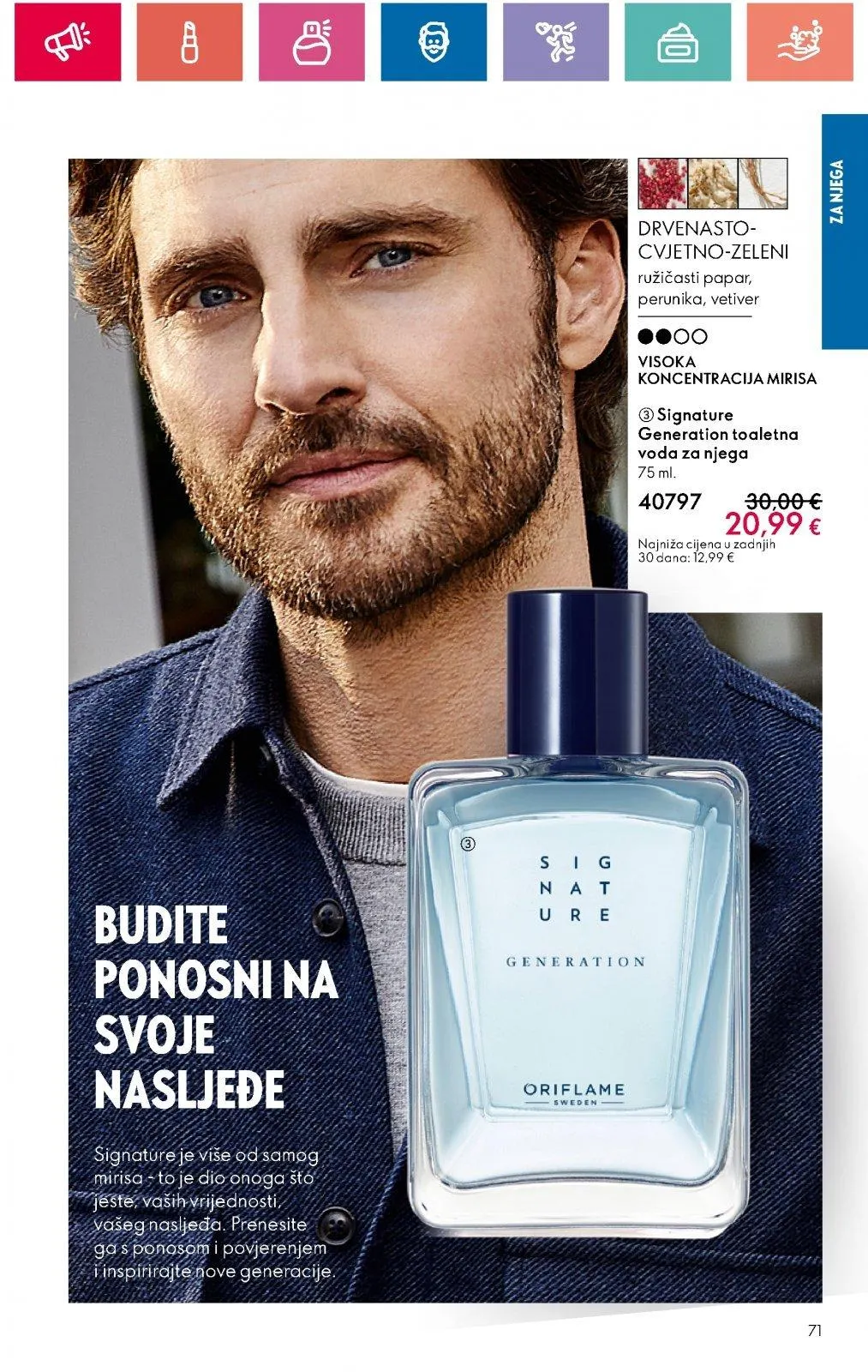 Katalog Oriflame katalog do 11.09.2024 od 29. kolovoza do 11. rujna 2024. - Pregled Stranica 71