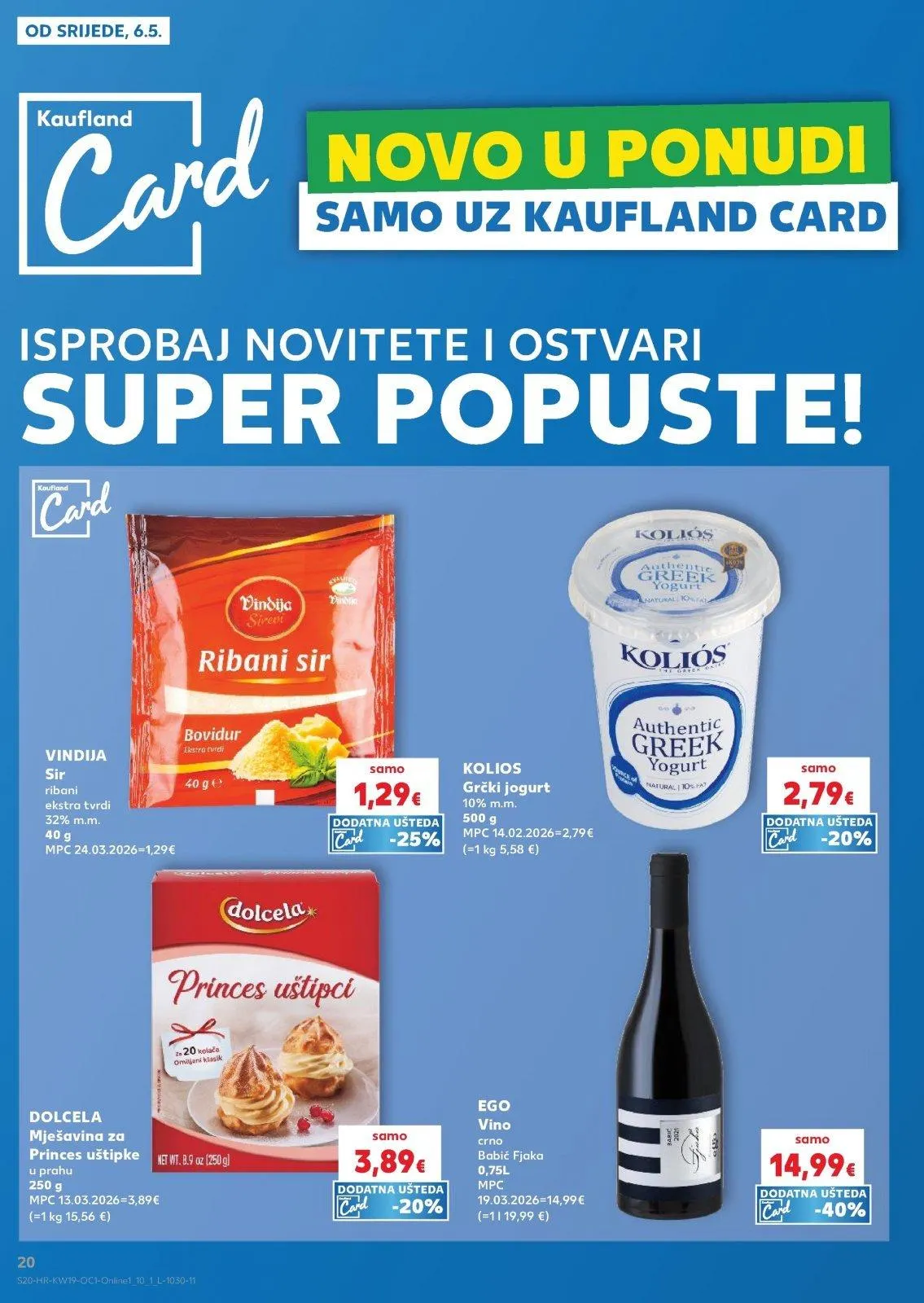 Katalog Kaufland katalog do 12.05.2026 od 8. svibnja do 12. svibnja 2026. - Pregled Stranica 20