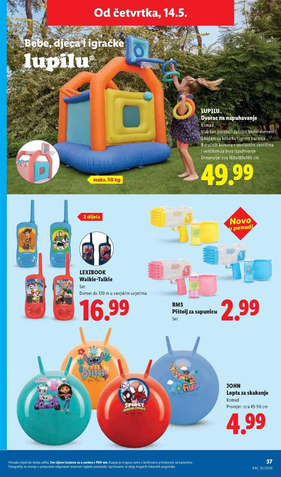 Katalog Lidl katalog do 17.05.2026 od 7. svibnja do 17. svibnja 2026. - Pregled Stranica 37