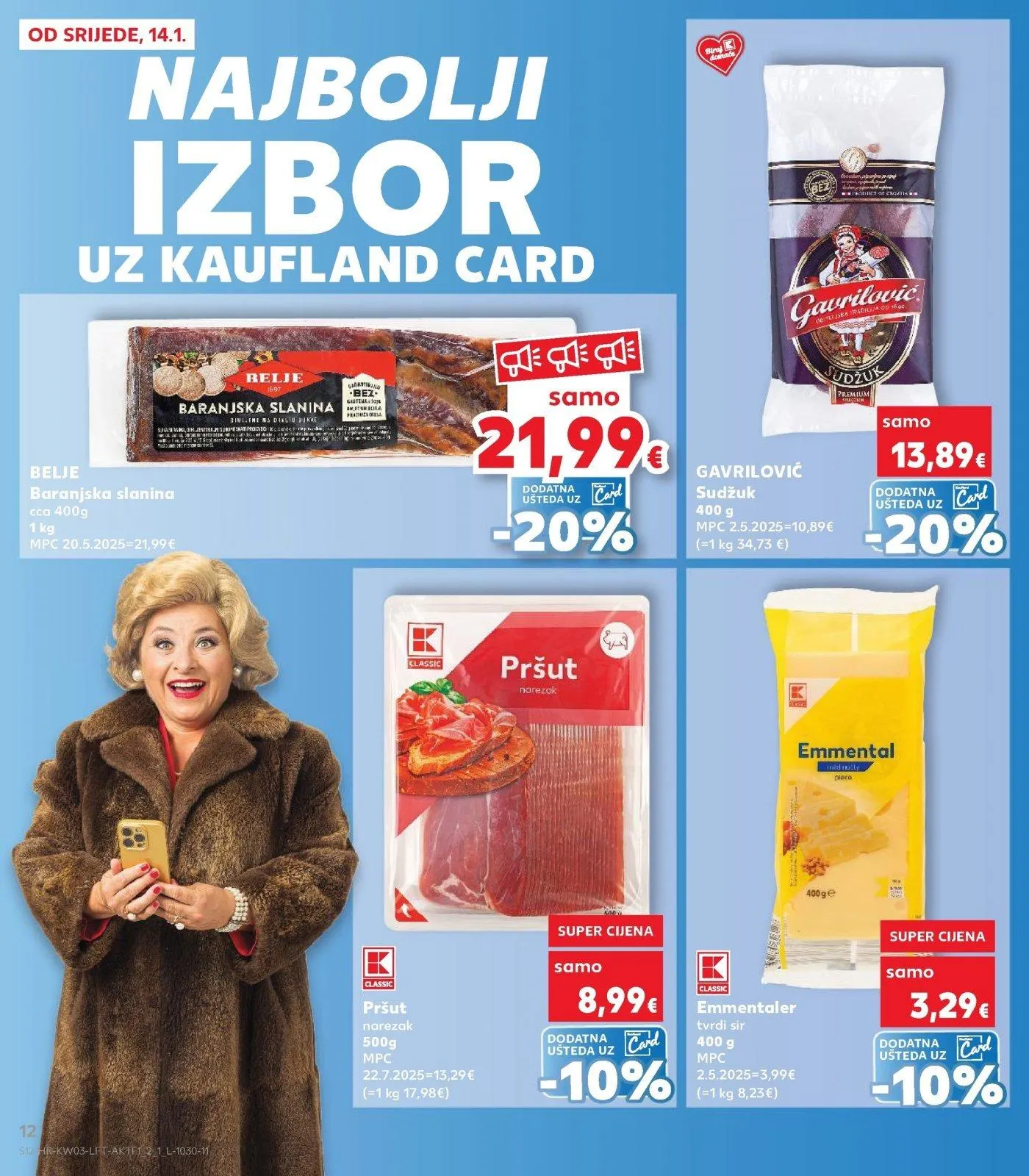 Katalog Kaufland katalog do 20.01.2026 od 14. siječnja do 20. siječnja 2026. - Pregled Stranica 12