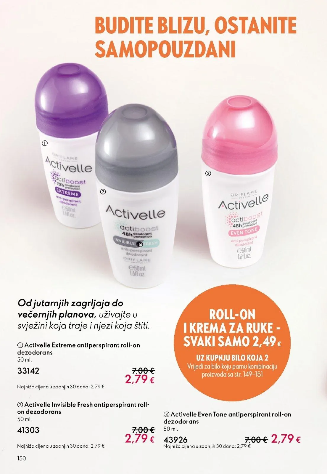 Katalog Oriflame katalog do 02.06.2026 od 13. svibnja do 2. lipnja 2026. - Pregled Stranica 150