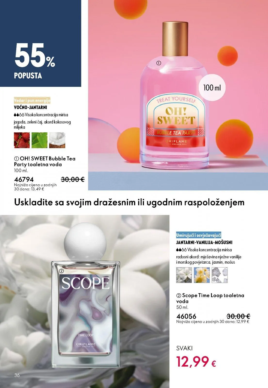 Katalog Oriflame katalog do 30.12.2025 od 11. prosinca do 30. prosinca 2025. - Pregled Stranica 36