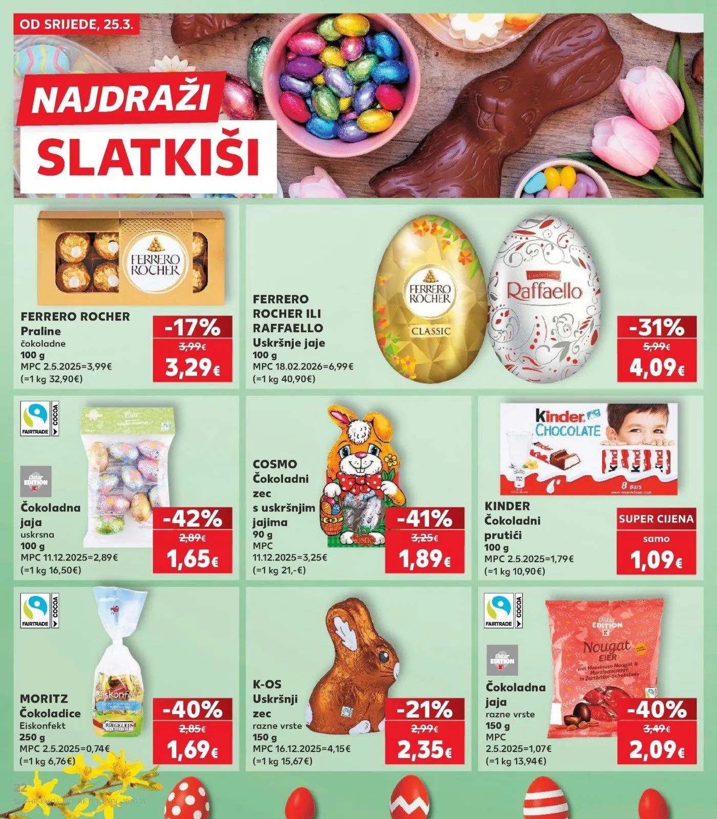 Katalog Kaufland katalog do 31.03.2026 od 25. ožujka do 31. ožujka 2026. - Pregled Stranica 22