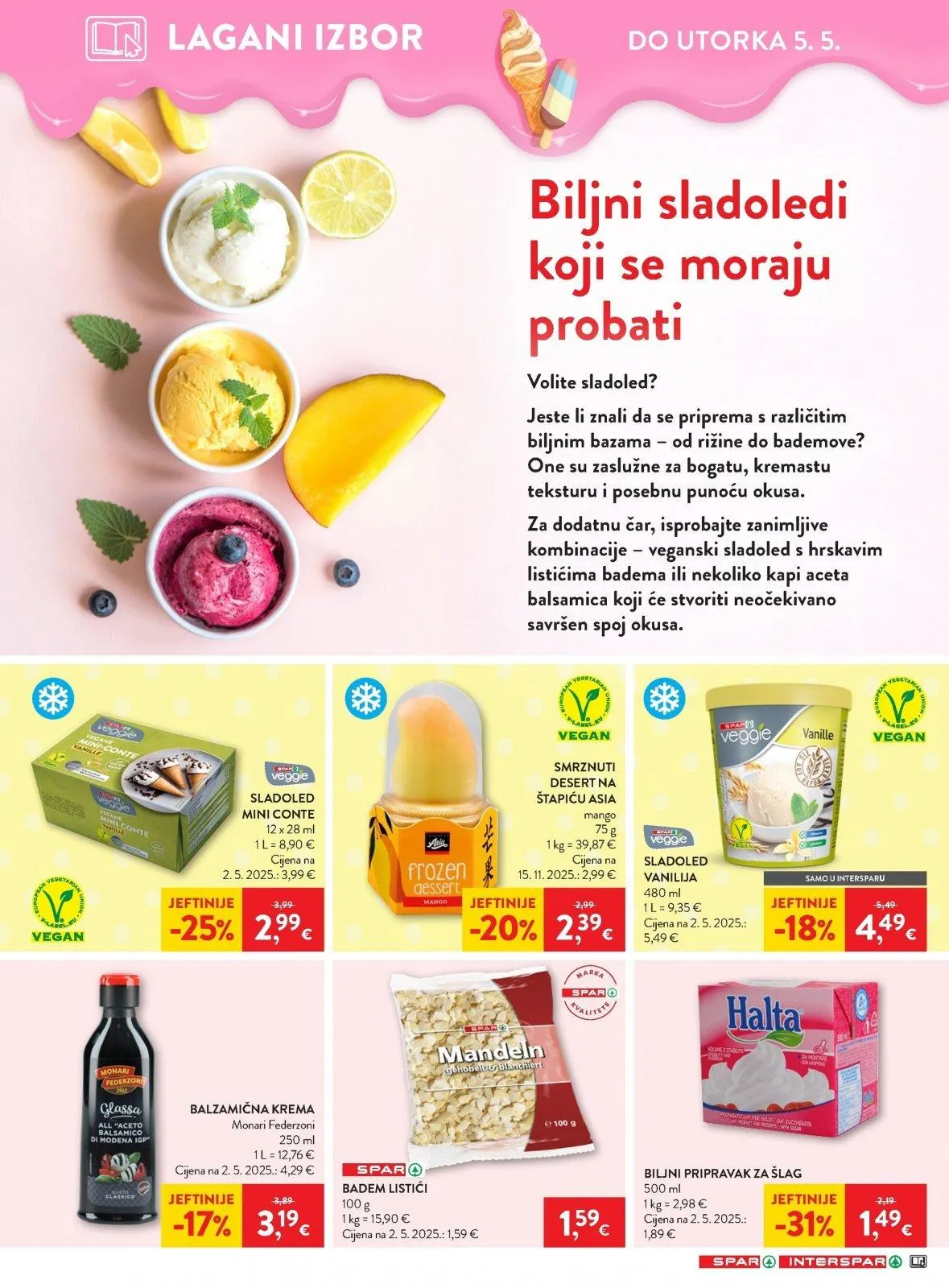 Katalog Interspar katalog do 05.05.2026 od 29. travnja do 5. svibnja 2026. - Pregled Stranica 17