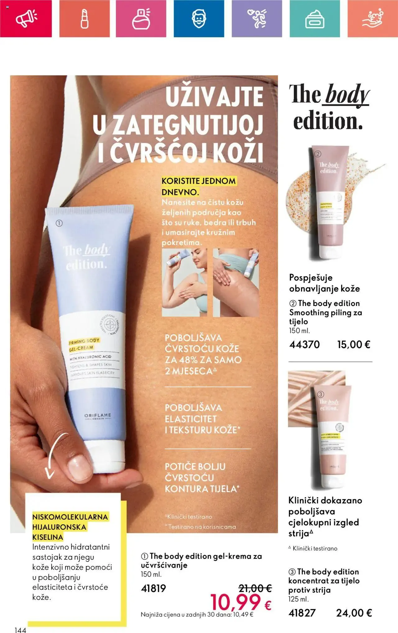 Katalog Katalog 11/2024 Oriflame od 1. kolovoza do 21. kolovoza 2024. - Pregled Stranica 144