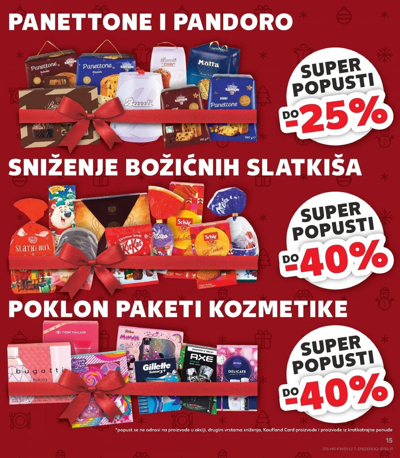 Katalog Kaufland katalog do 26.12.2025 od 17. prosinca do 26. prosinca 2025. - Pregled Stranica 15