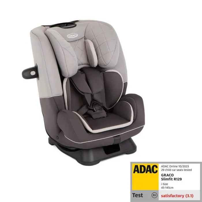Graco autosjedalica Slimfit R129 0-36 kg (40-145 cm), grupa 0+/1/2/3, ISOFIX, rotacija 360°