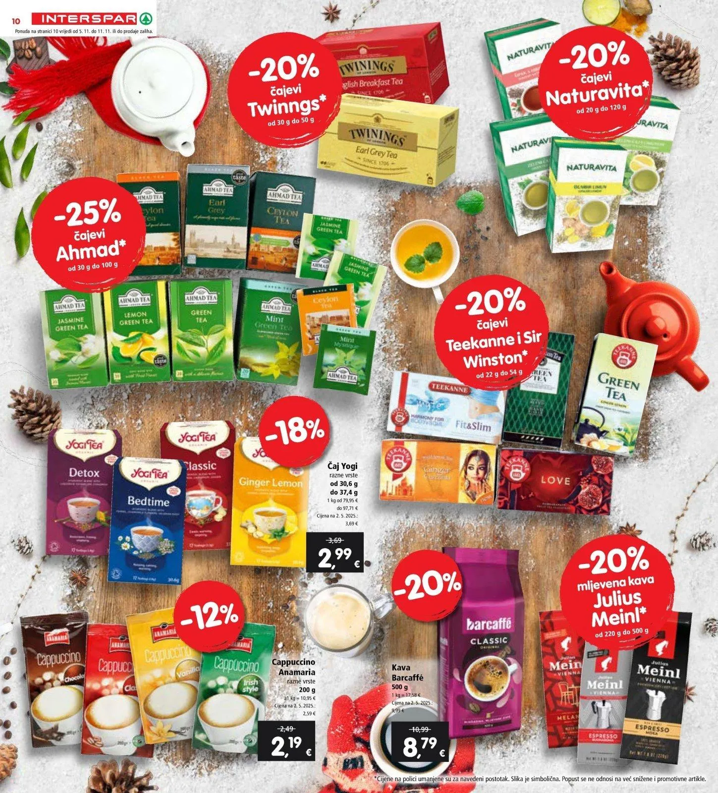 Katalog Interspar katalog do 11.11.2025 od 5. studenoga do 11. studenoga 2025. - Pregled Stranica 10