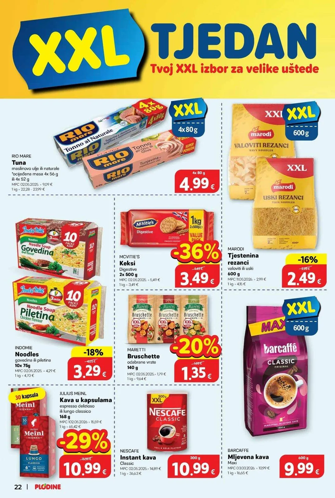 Katalog Plodine katalog do 26.05.2026 od 20. svibnja do 26. svibnja 2026. - Pregled Stranica 24
