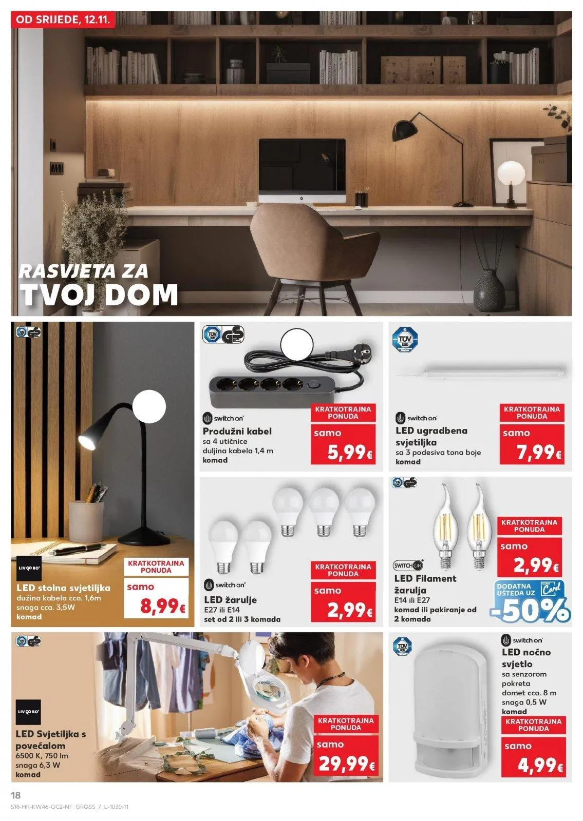 Katalog Kaufland katalog do 18.11.2025 od 12. studenoga do 18. studenoga 2025. - Pregled Stranica 18