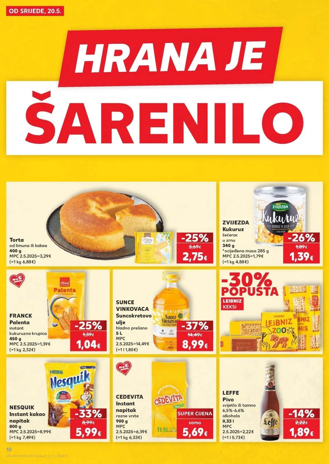 Katalog Kaufland katalog do 26.05.2026 od 20. svibnja do 26. svibnja 2026. - Pregled Stranica 10