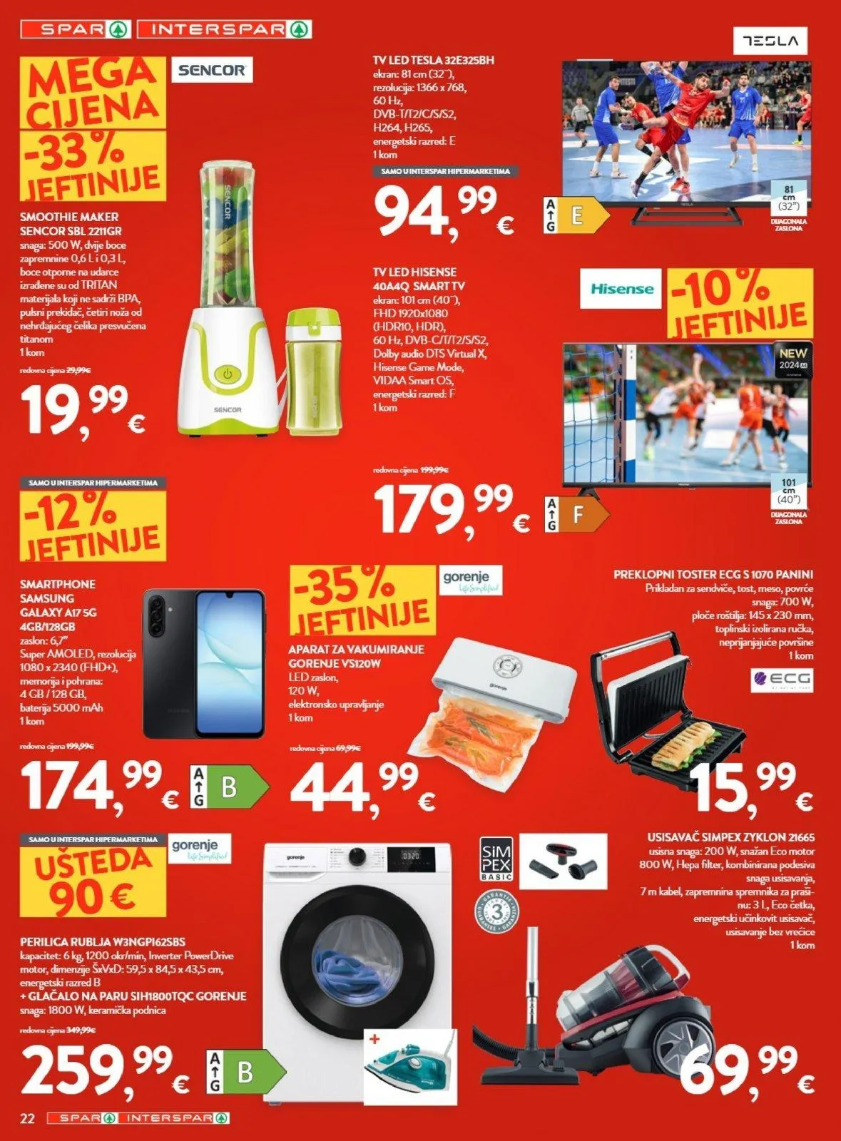 Katalog Spar katalog do 20.01.2026 od 15. siječnja do 20. siječnja 2026. - Pregled Stranica 27