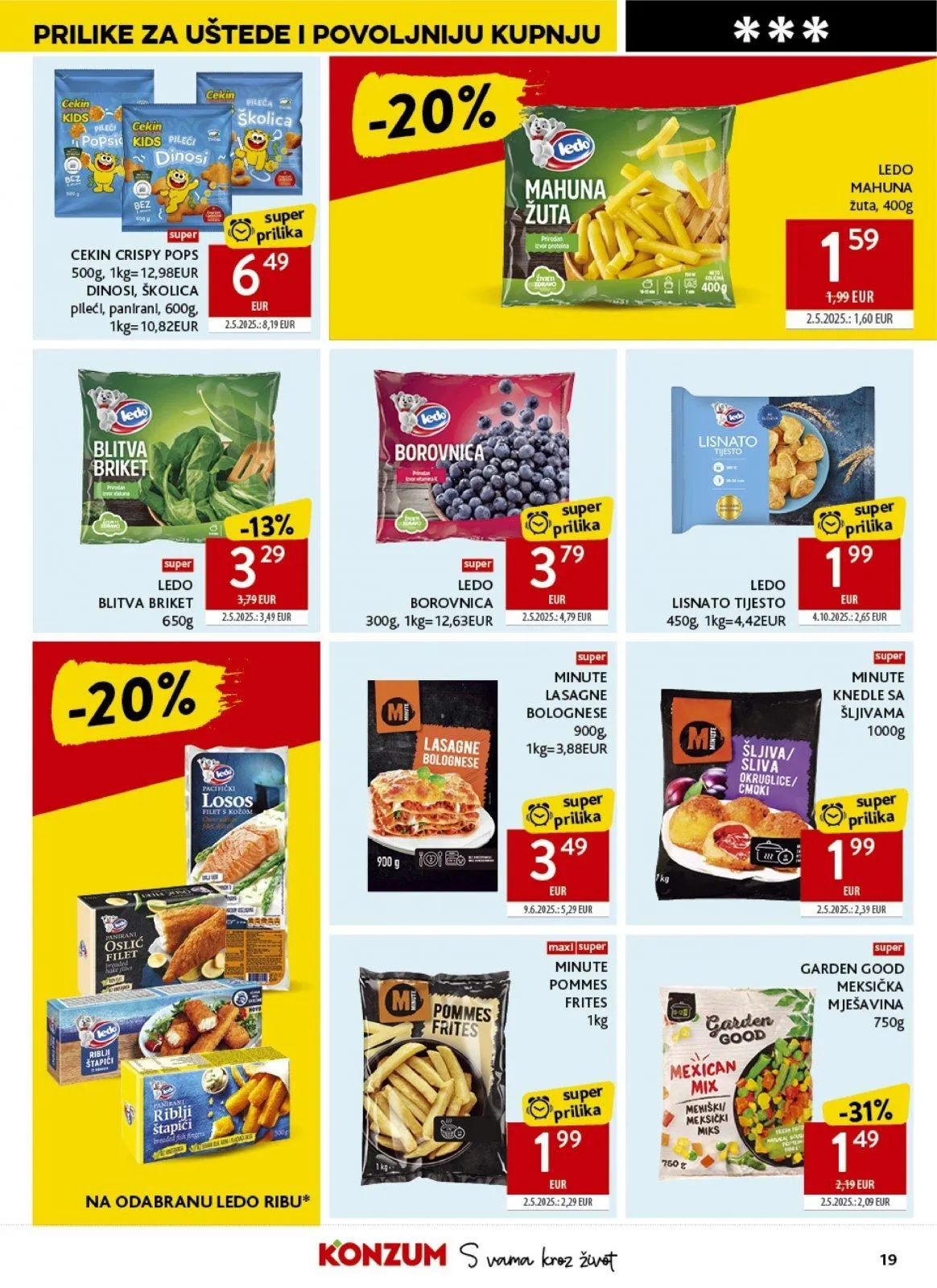 Katalog Konzum katalog do 23.06.2026 od 17. lipnja do 23. lipnja 2026. - Pregled Stranica 19