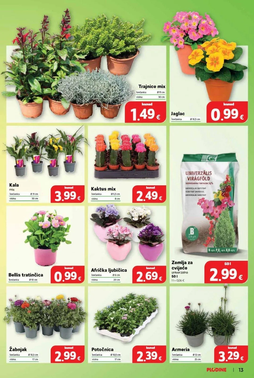 Katalog Plodine katalog do 03.03.2026 od 26. veljače do 3. ožujka 2026. - Pregled Stranica 13