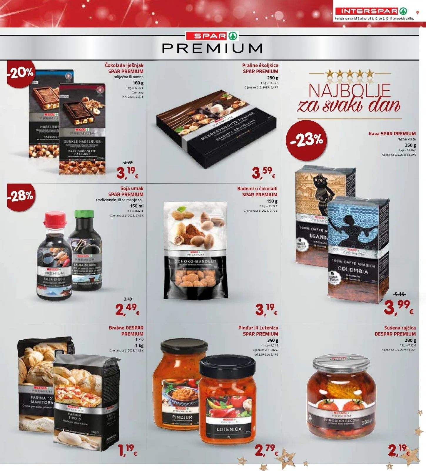 Katalog Interspar katalog do 09.12.2025 od 3. prosinca do 9. prosinca 2025. - Pregled Stranica 13