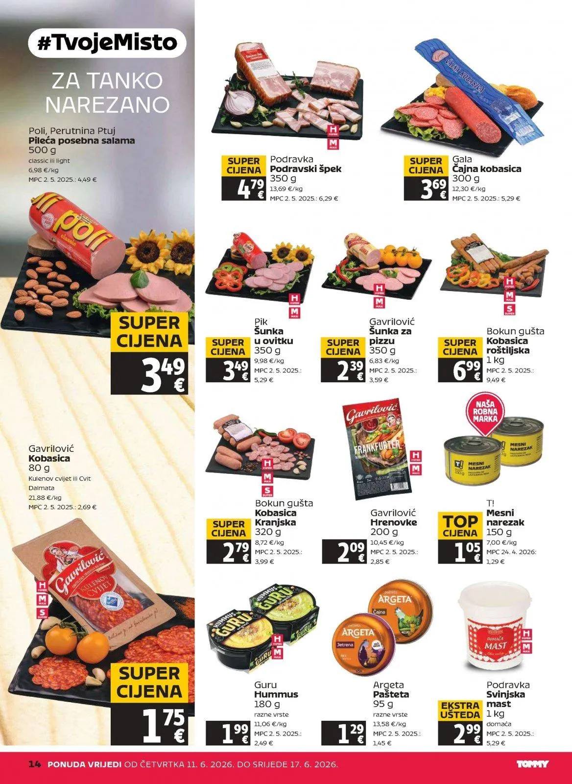 Katalog Tommy katalog do 17.06.2026 od 11. lipnja do 17. lipnja 2026. - Pregled Stranica 14