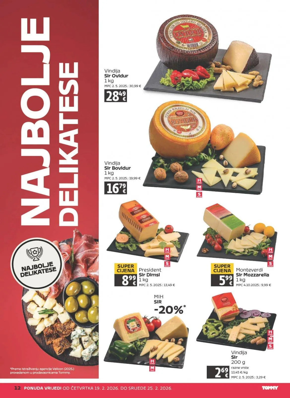 Katalog Tommy katalog do 25.02.2026 od 19. veljače do 25. veljače 2026. - Pregled Stranica 12