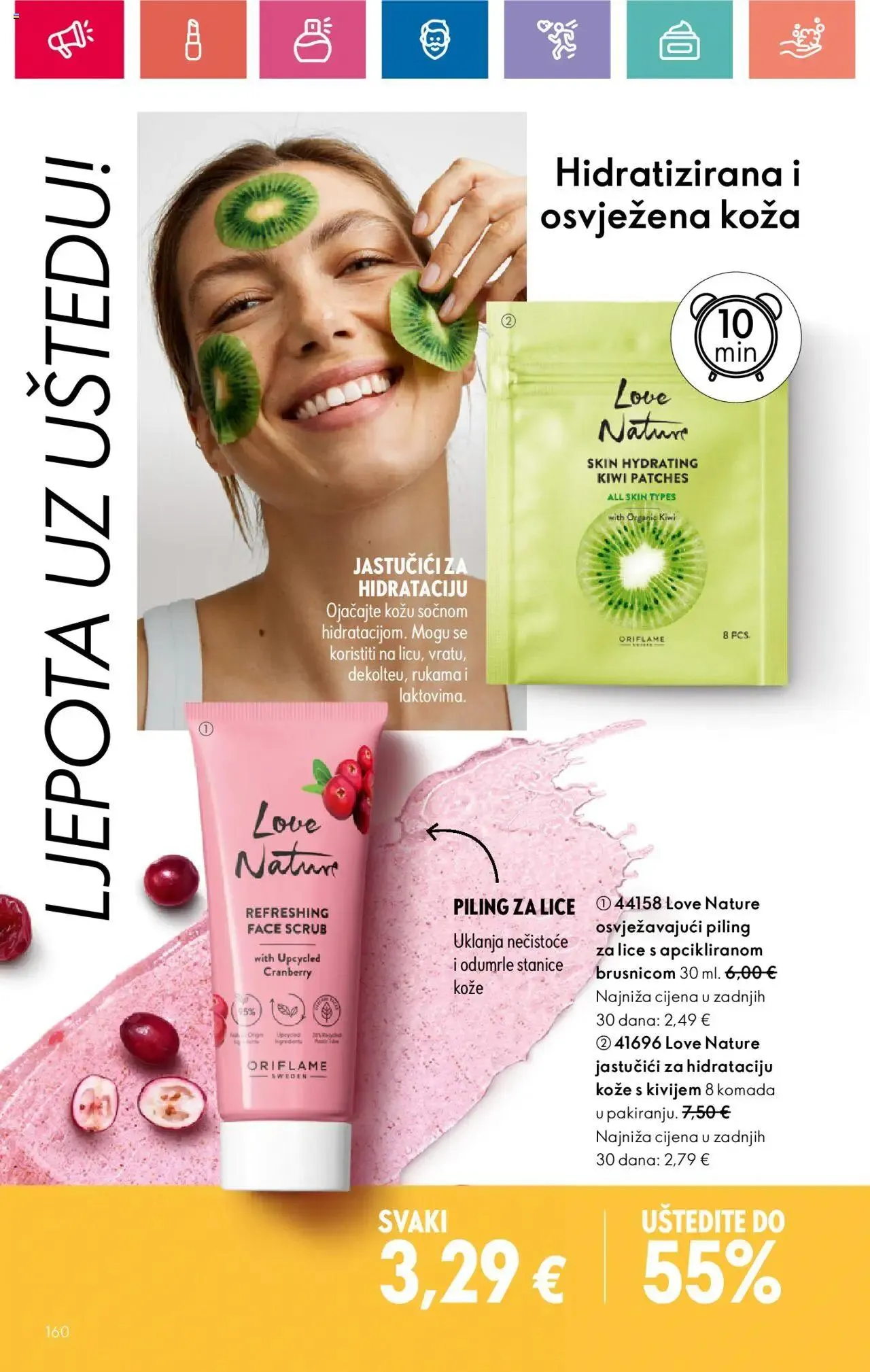Katalog Katalog 11/2024 Oriflame od 1. kolovoza do 21. kolovoza 2024. - Pregled Stranica 160