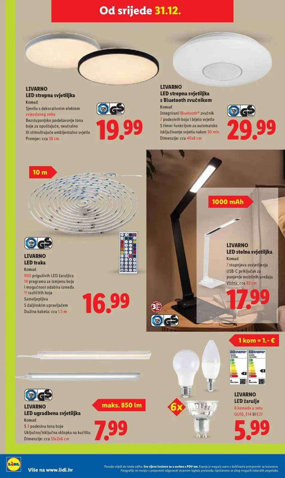 Katalog Lidl katalog do 05.01.2026 od 18. prosinca do 5. siječnja 2026. - Pregled Stranica 50