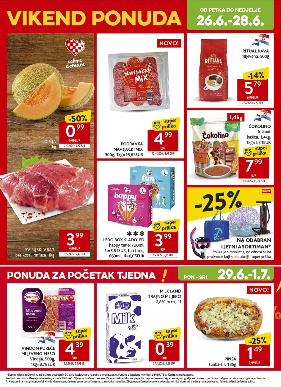 Katalog Konzum katalog do 30.06.2026 od 26. lipnja do 30. lipnja 2026. - Pregled Stranica 47