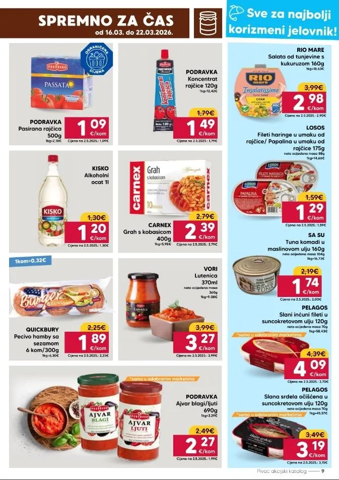 Katalog Pivac katalog do 22.03.2026 od 16. ožujka do 22. ožujka 2026. - Pregled Stranica 9