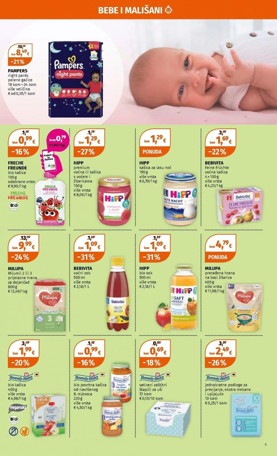 Katalog Müller katalog do 03.08.2024 od 27. srpnja do 3. kolovoza 2024. - Pregled Stranica 9