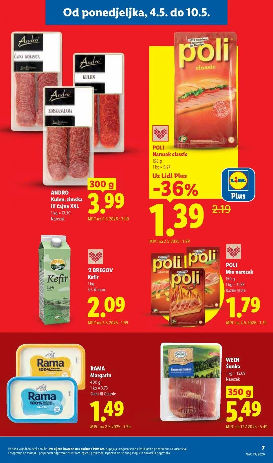 Katalog Lidl katalog do 10.05.2026 od 30. travnja do 10. svibnja 2026. - Pregled Stranica 7