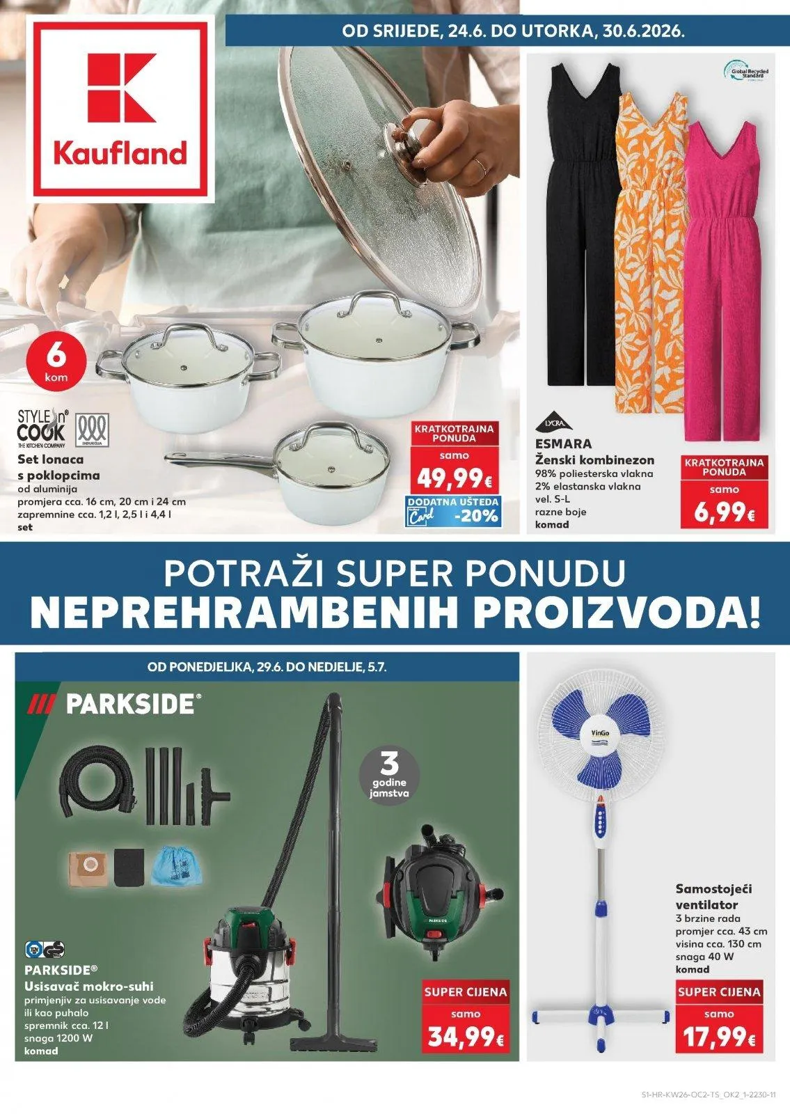 Katalog Kaufland katalog do 30.06.2026 od 25. lipnja do 30. lipnja 2026. - Pregled Stranica 1