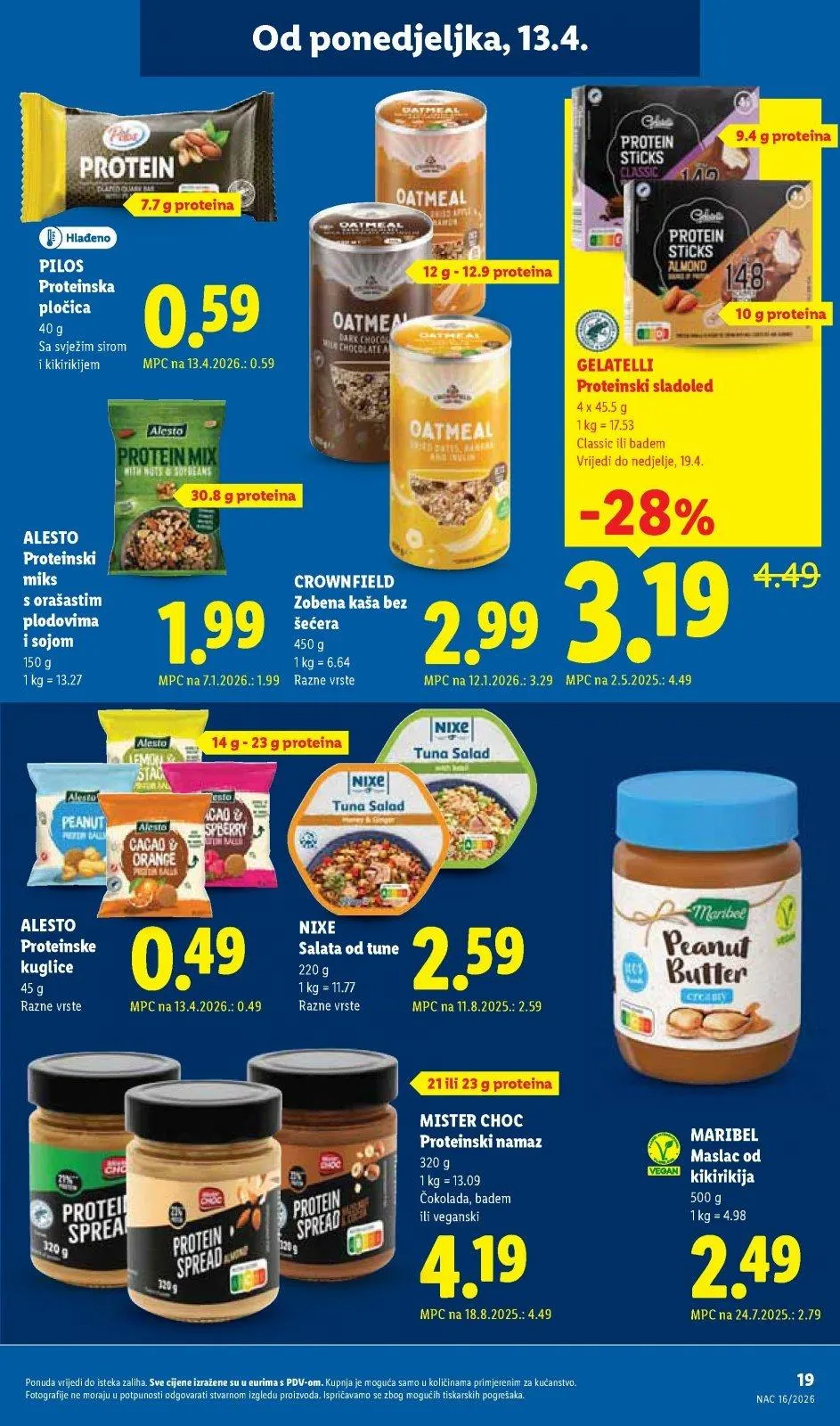 Katalog Lidl katalog do 19.04.2026 od 9. travnja do 19. travnja 2026. - Pregled Stranica 19
