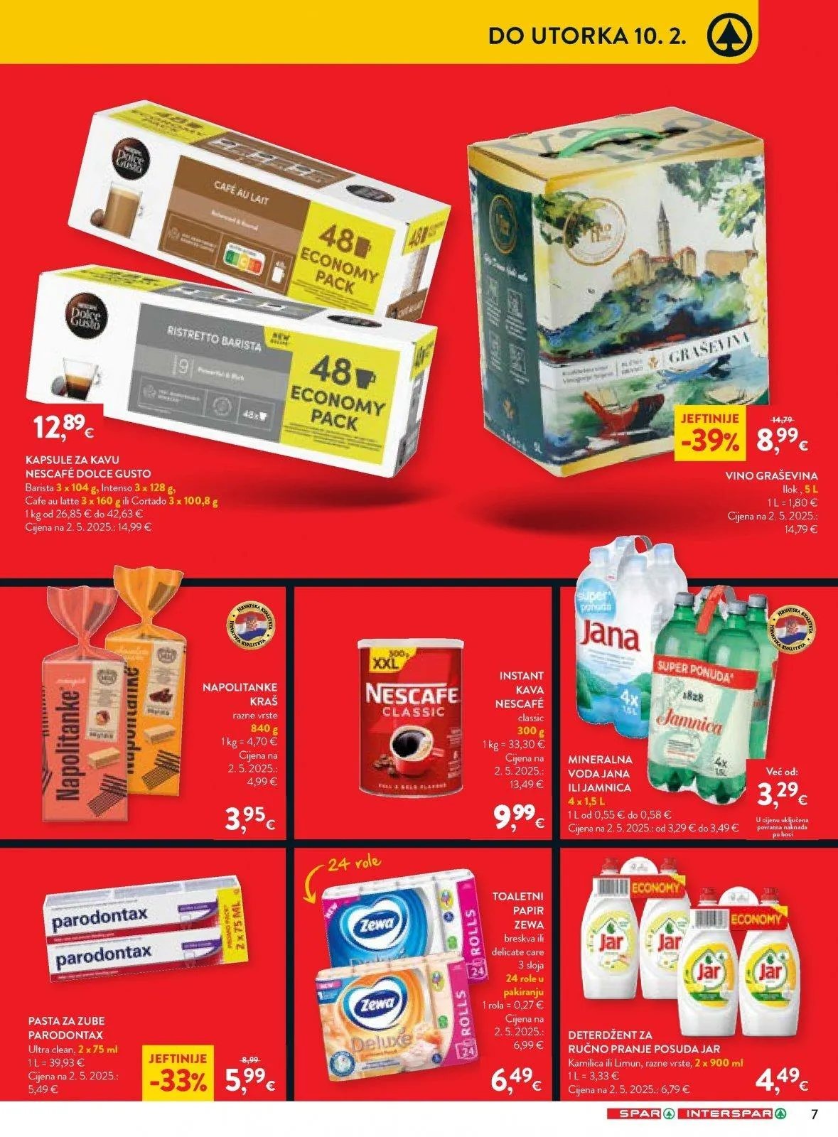 Katalog Interspar katalog do 10.02.2026 od 5. veljače do 10. veljače 2026. - Pregled Stranica 7