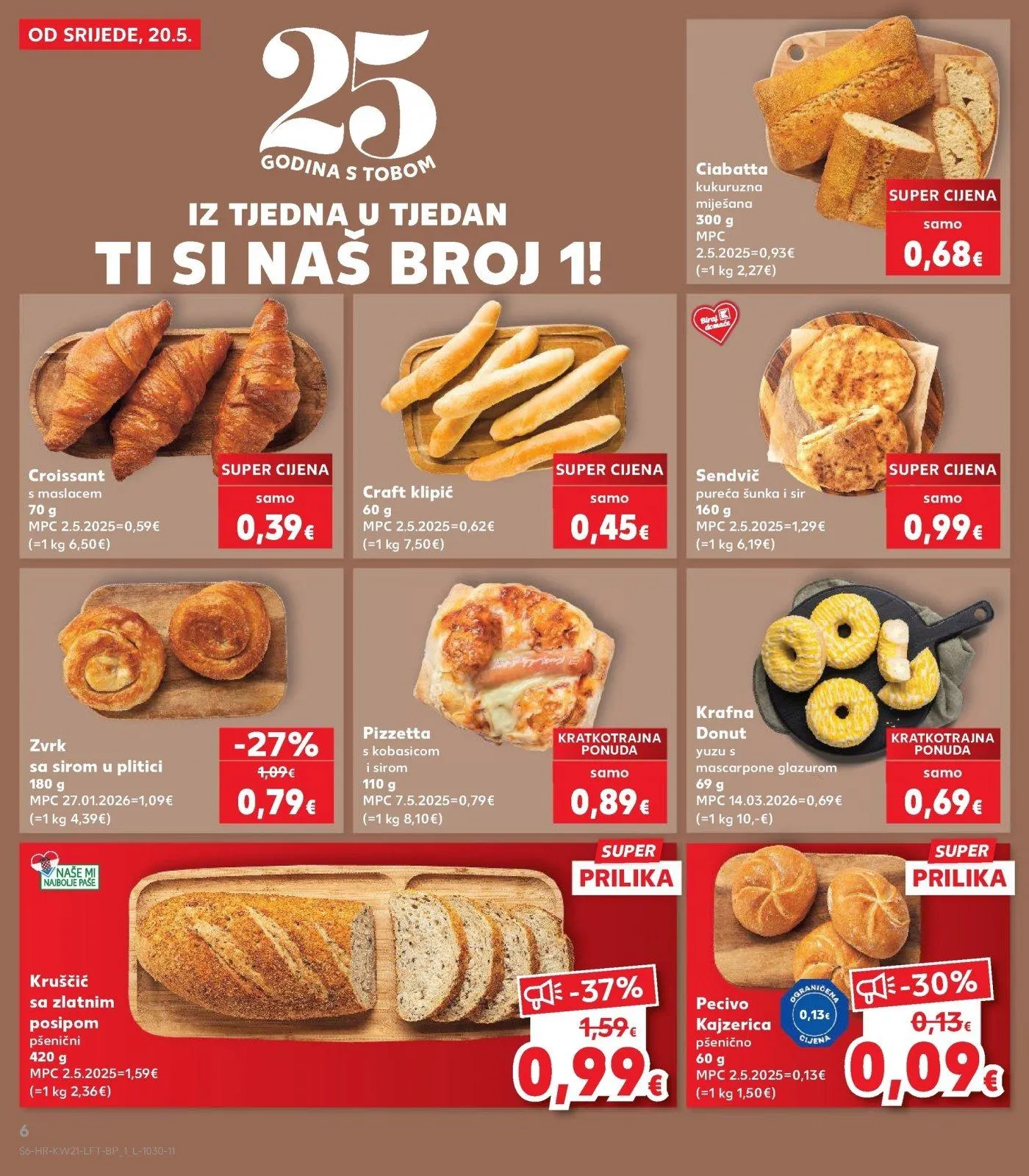Katalog Kaufland katalog do 26.05.2026 od 20. svibnja do 26. svibnja 2026. - Pregled Stranica 6