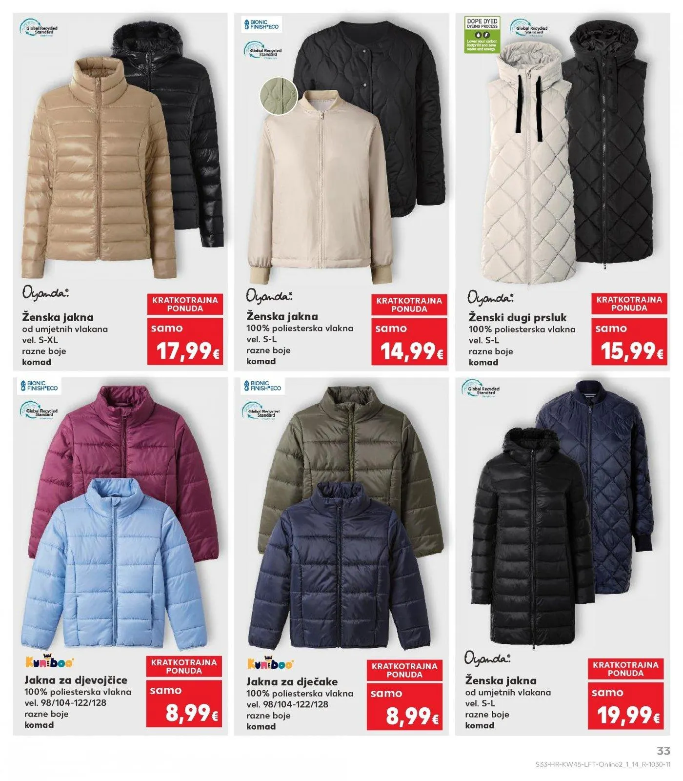 Katalog Kaufland katalog do 11.11.2025 od 5. studenoga do 11. studenoga 2025. - Pregled Stranica 33