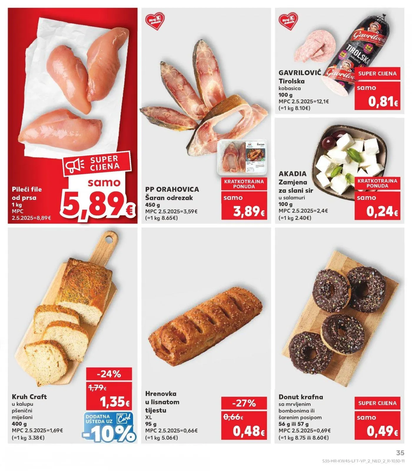 Katalog Kaufland katalog do 11.11.2025 od 5. studenoga do 11. studenoga 2025. - Pregled Stranica 35