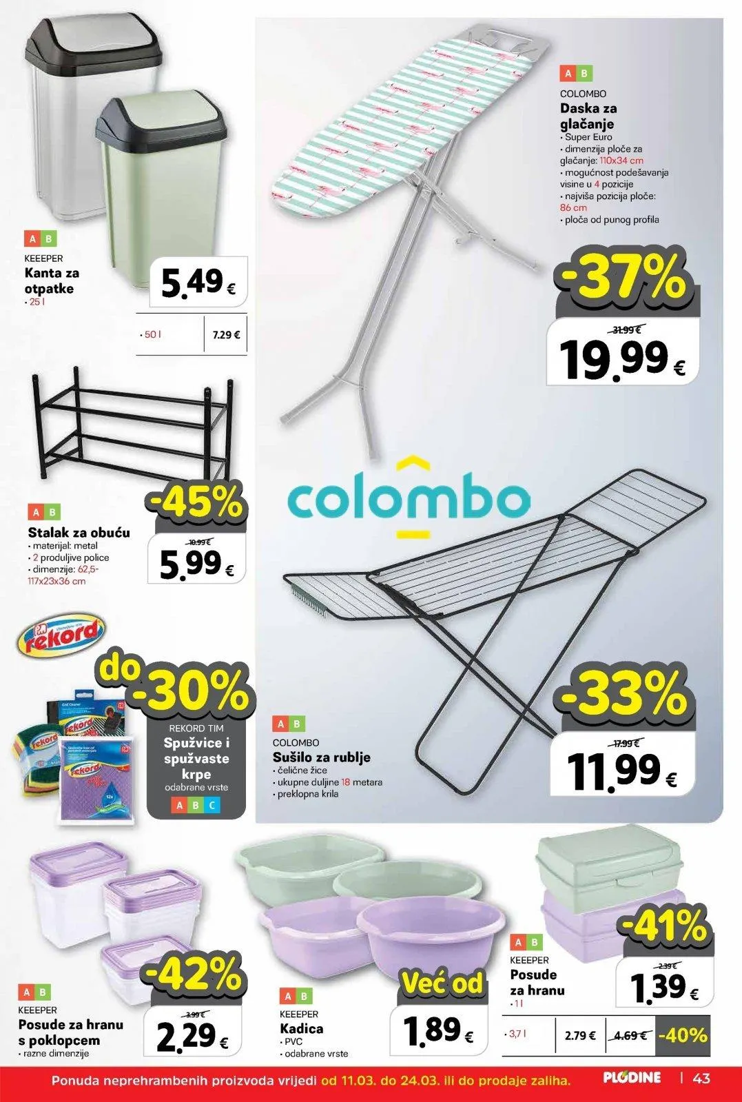 Katalog Plodine katalog do 17.03.2026 od 12. ožujka do 17. ožujka 2026. - Pregled Stranica 43