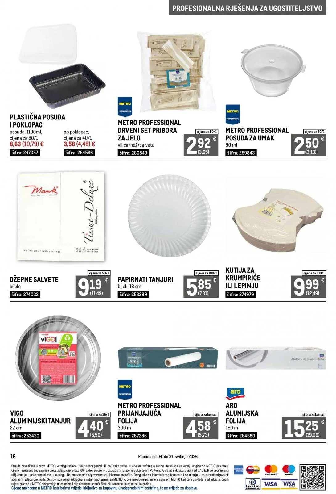 Katalog Metro katalog do 01.06.2026 od 8. svibnja do 1. lipnja 2026. - Pregled Stranica 16