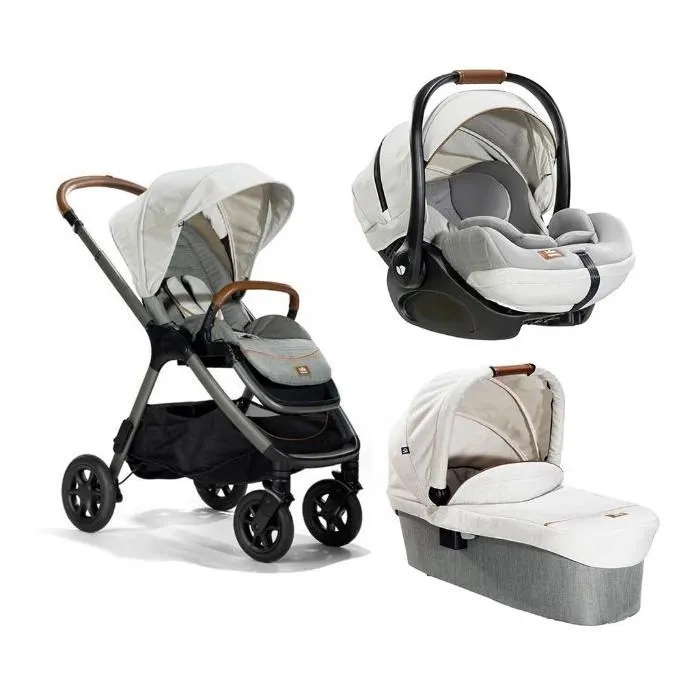 Joie komplet 3u1 kolica Finiti + košara Ramble XL + autosjedalica i-Level Recline - Oyster