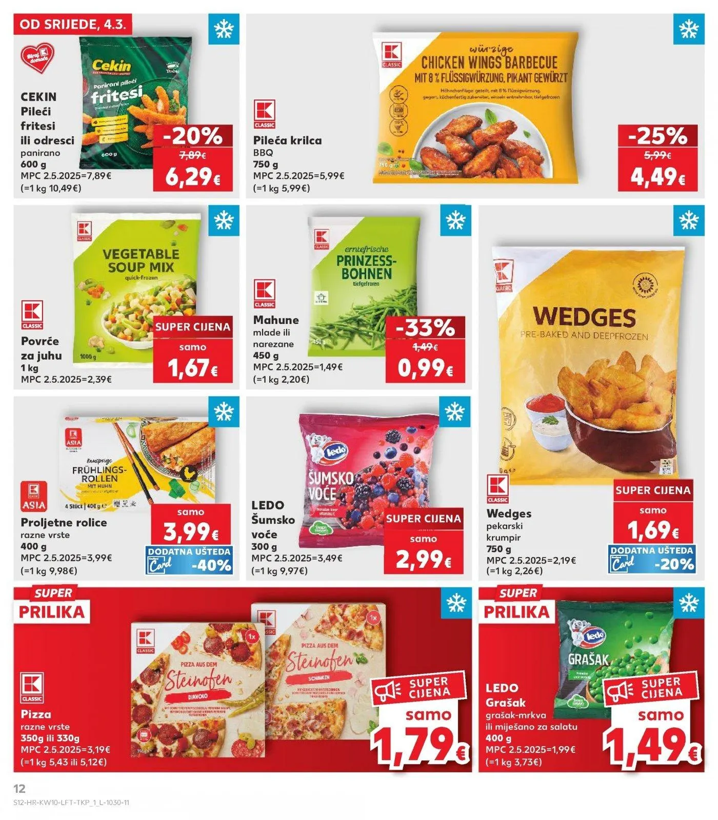 Katalog Kaufland katalog do 10.03.2026 od 5. ožujka do 10. ožujka 2026. - Pregled Stranica 12