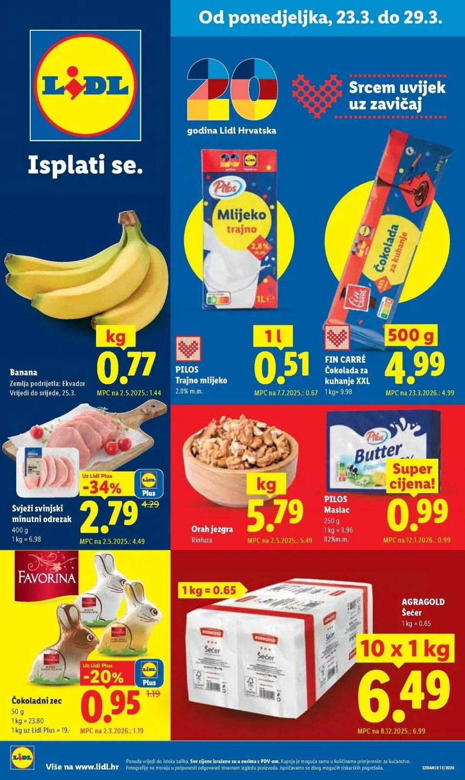 Katalog Lidl katalog do 29.03.2026 od 19. ožujka do 29. ožujka 2026. - Pregled Stranica 1