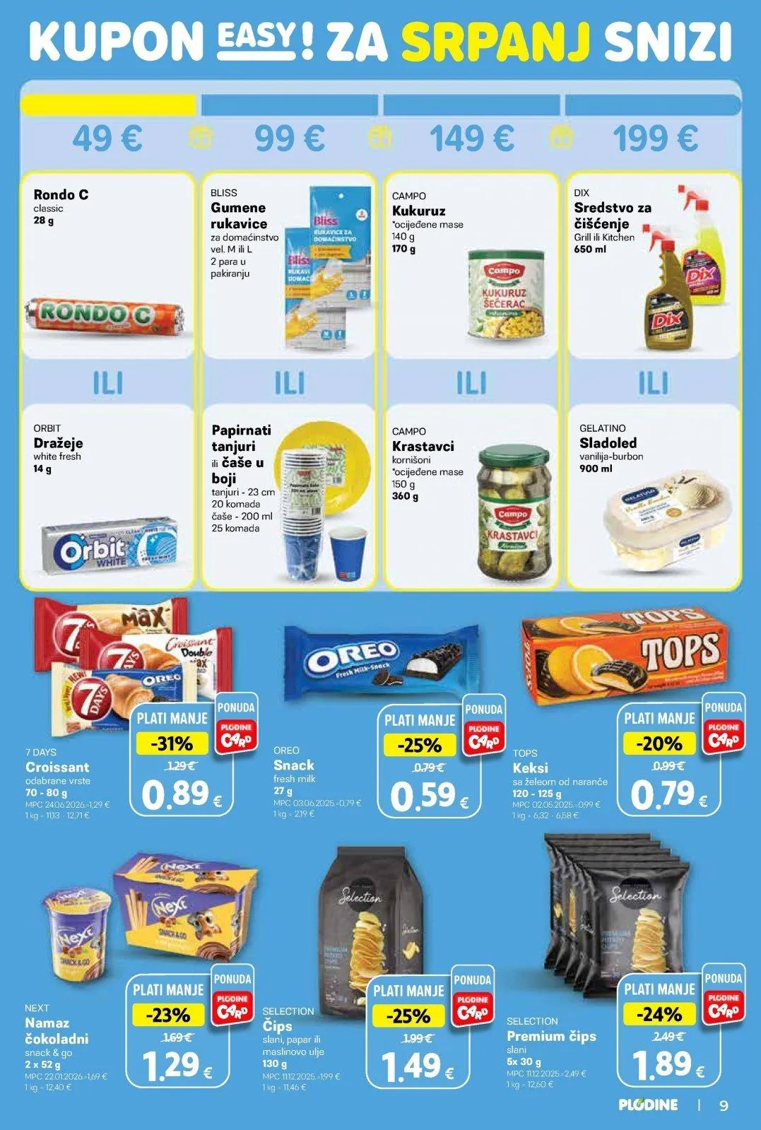 Katalog Plodine katalog do 07.07.2026 od 1. srpnja do 7. srpnja 2026. - Pregled Stranica 9