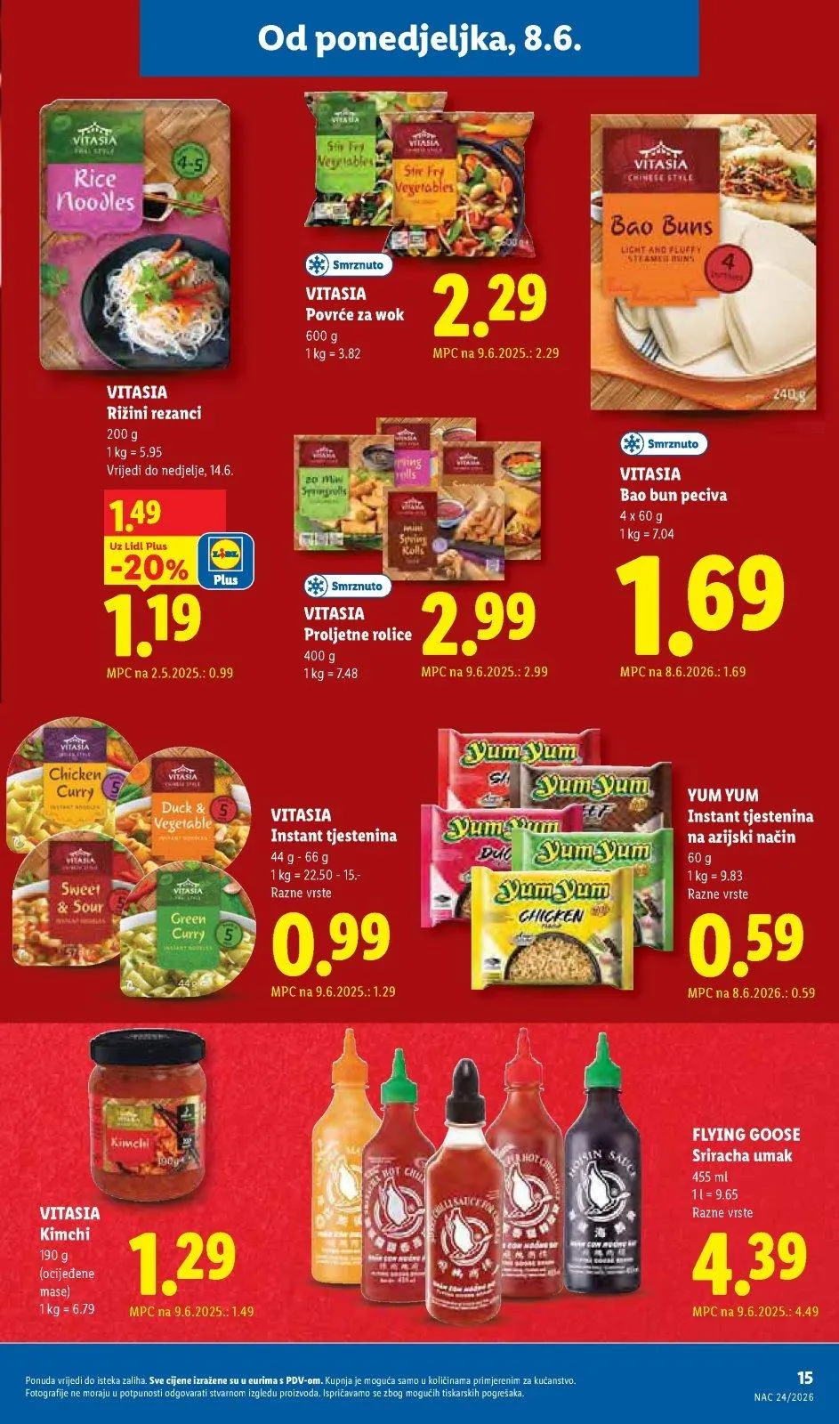 Katalog Lidl katalog do 14.06.2026 od 9. lipnja do 14. lipnja 2026. - Pregled Stranica 15