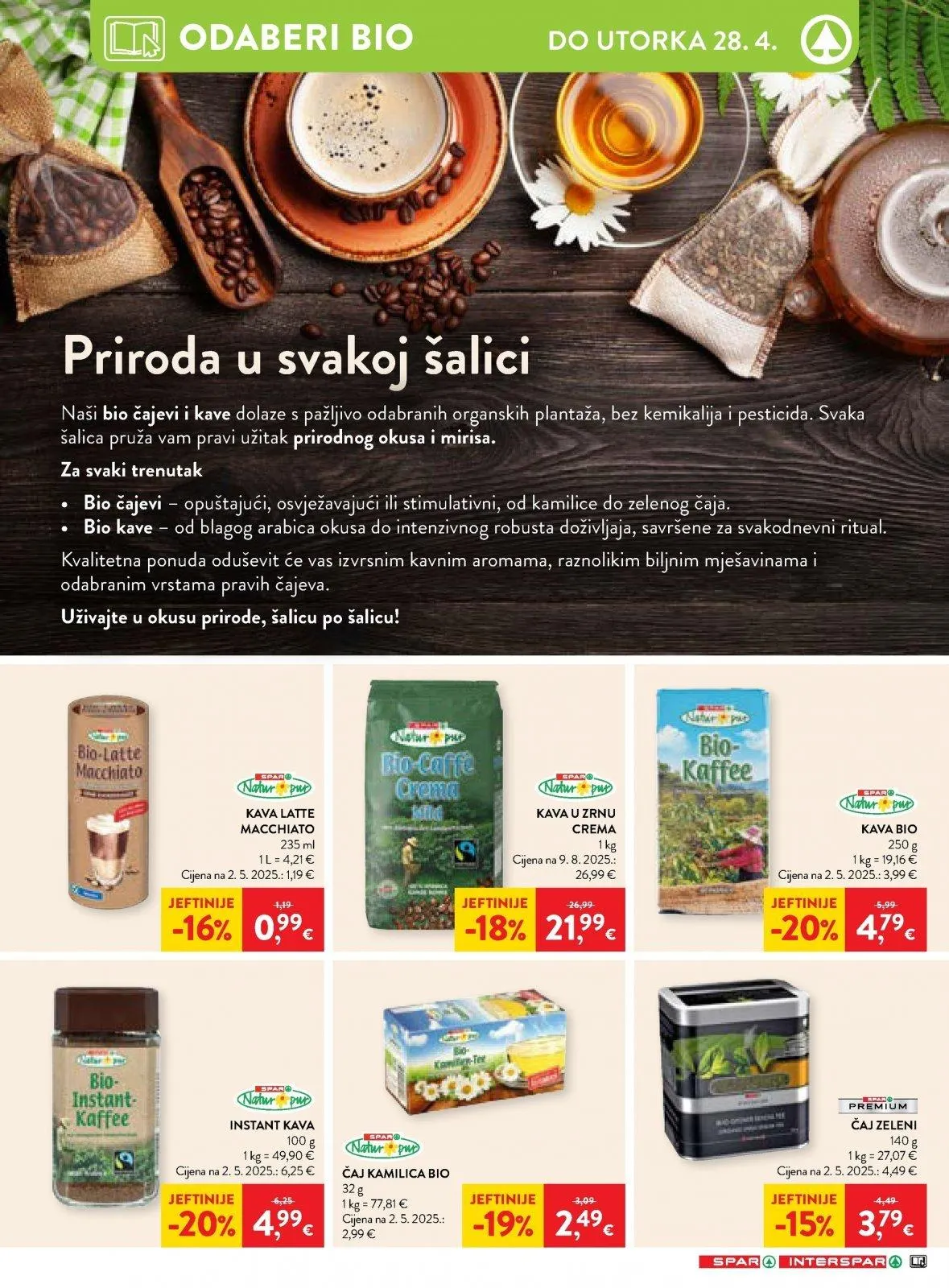 Katalog Spar katalog do 28.04.2026 od 22. travnja do 28. travnja 2026. - Pregled Stranica 15