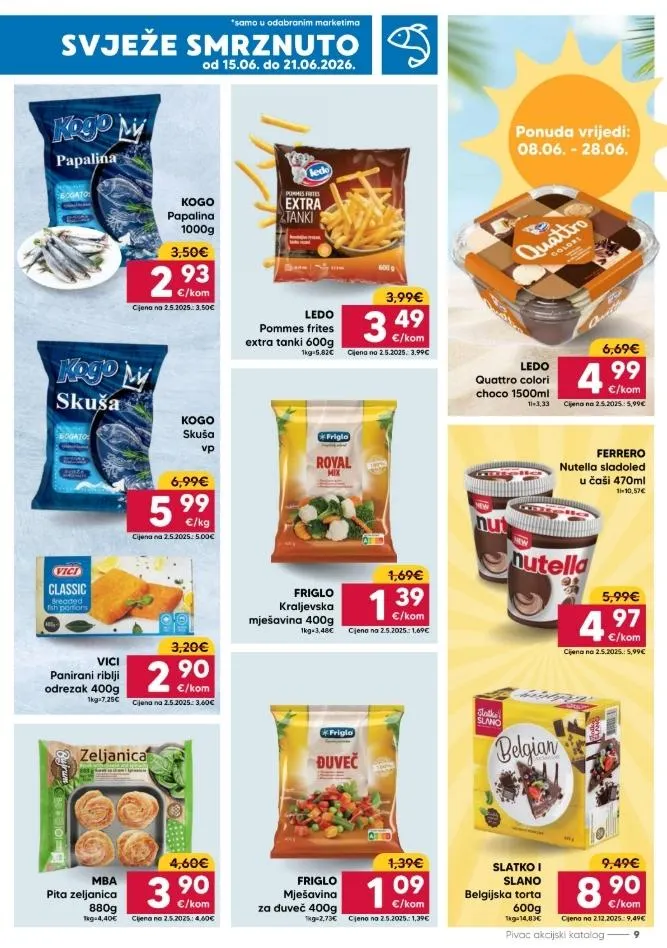 Katalog Pivac katalog do 21.06.2026 od 15. lipnja do 21. lipnja 2026. - Pregled Stranica 9