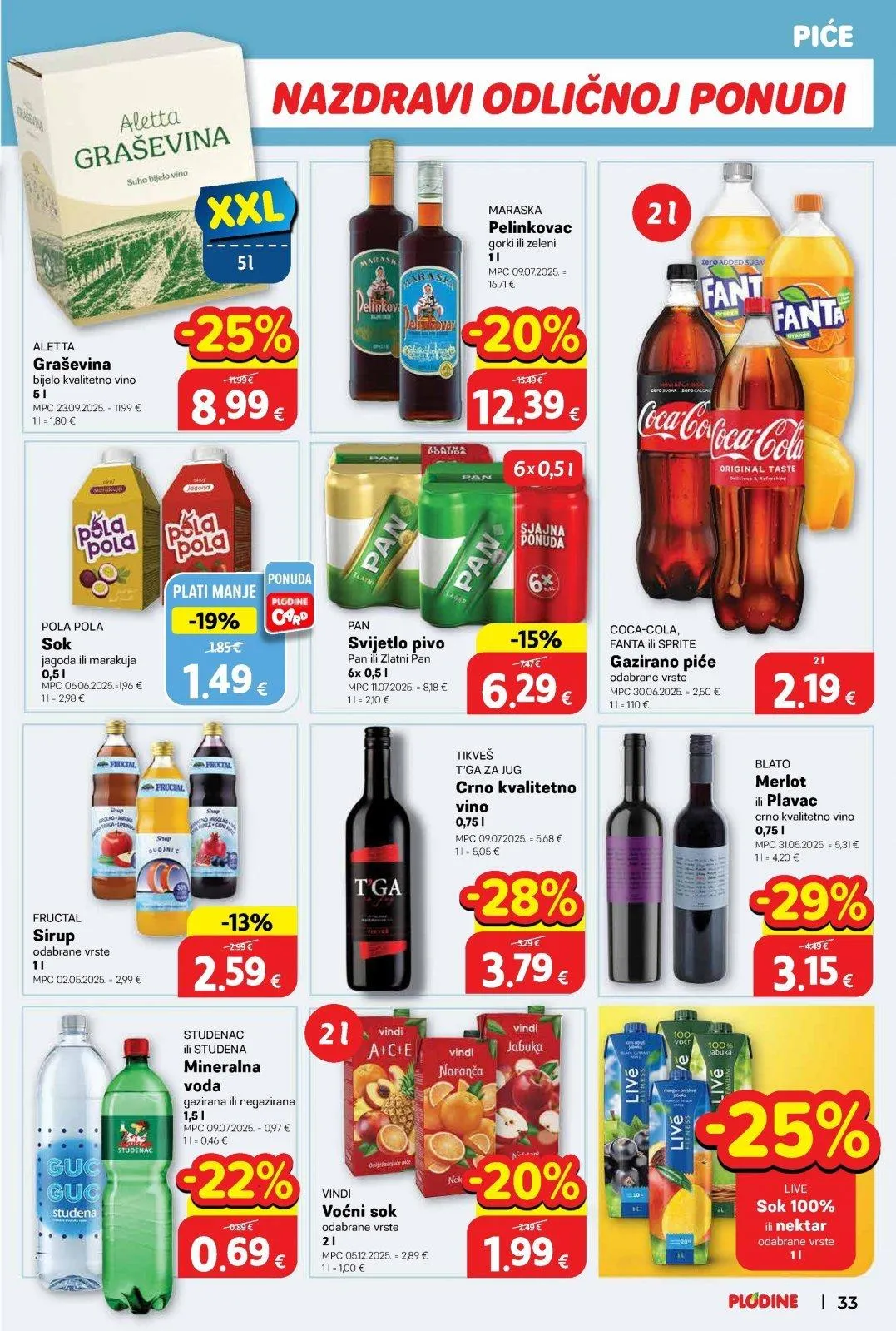 Katalog Plodine katalog do 20.01.2026 od 14. siječnja do 20. siječnja 2026. - Pregled Stranica 33