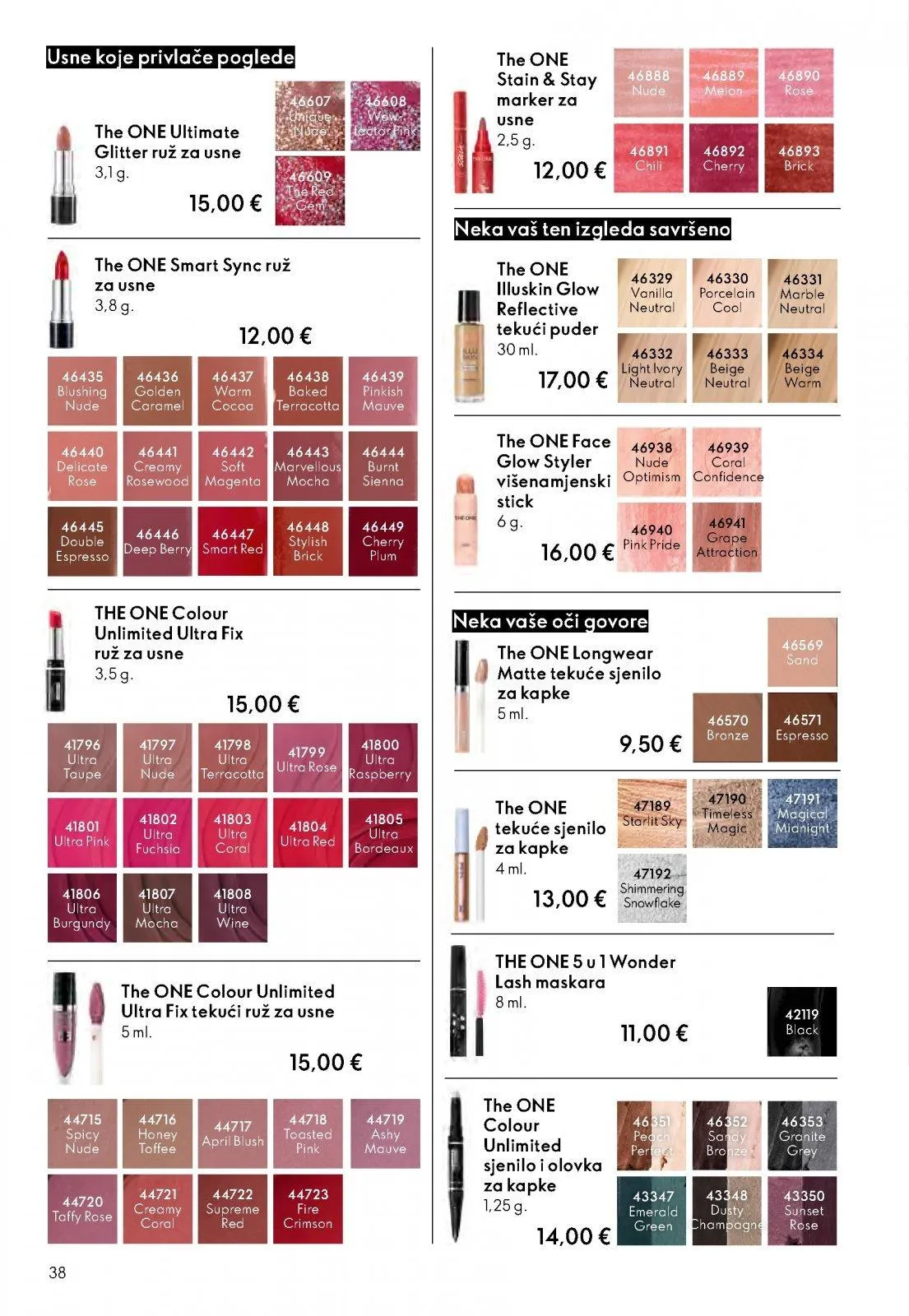 Katalog Oriflame katalog do 16.11.2025 od 31. listopada do 16. studenoga 2025. - Pregled Stranica 38
