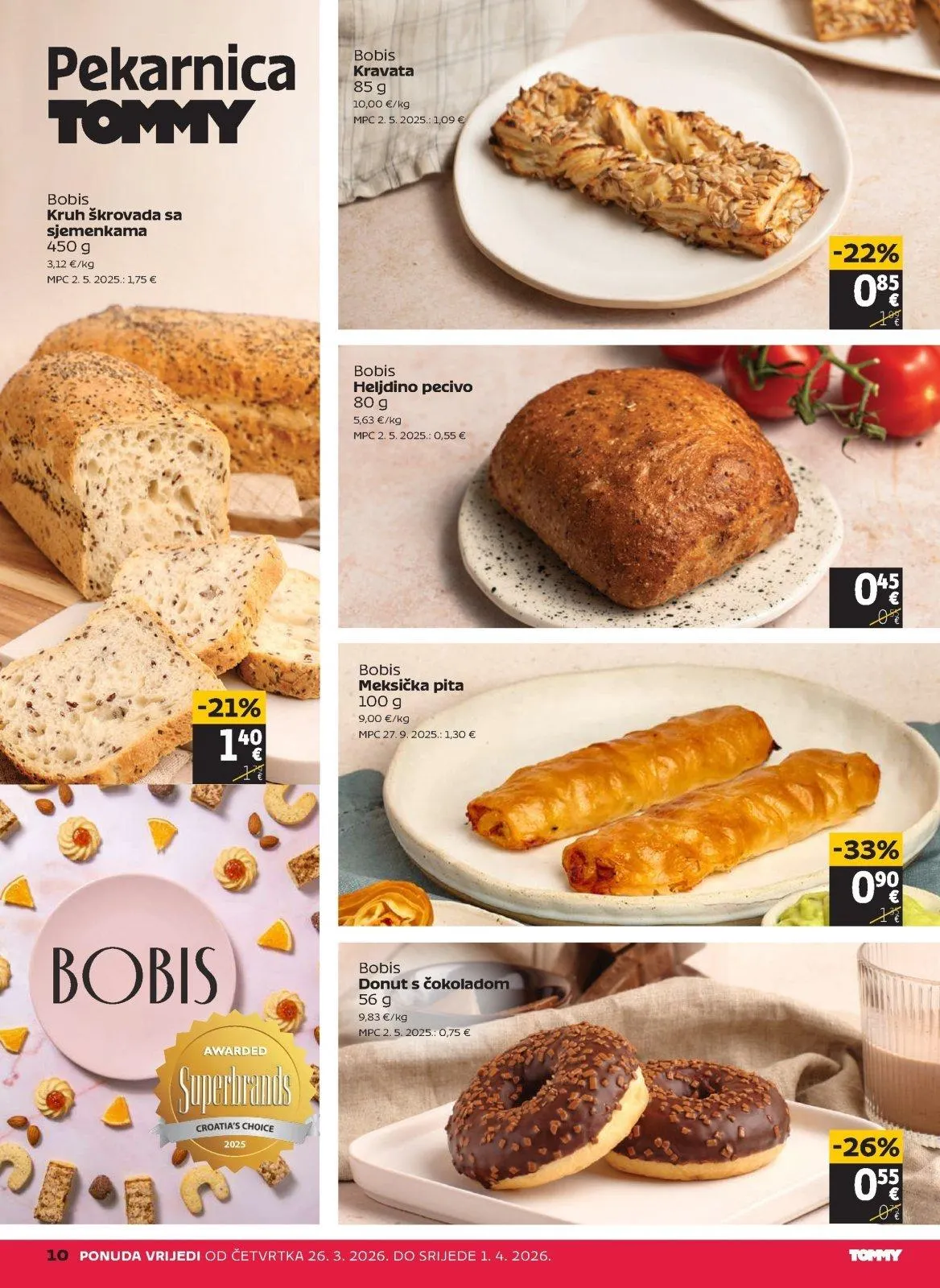 Katalog Tommy katalog do 01.04.2026 od 26. ožujka do 1. travnja 2026. - Pregled Stranica 10