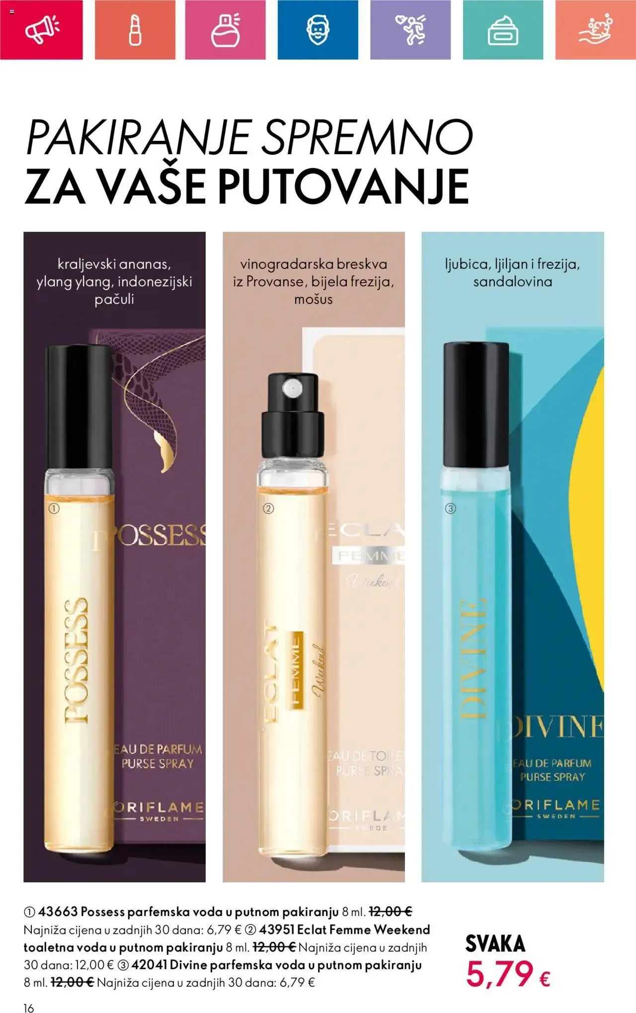Katalog Katalog 11/2024 Oriflame od 1. kolovoza do 21. kolovoza 2024. - Pregled Stranica 16
