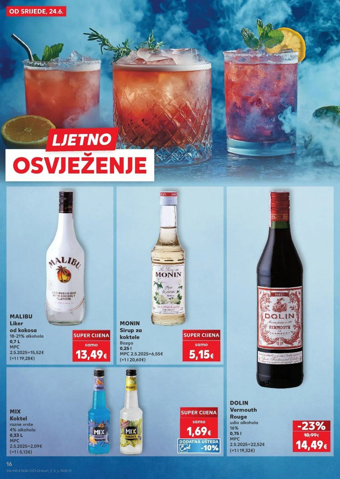 Katalog Kaufland katalog do 30.06.2026 od 25. lipnja do 30. lipnja 2026. - Pregled Stranica 16