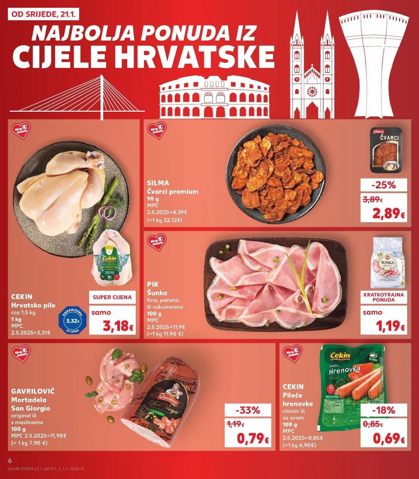 Katalog Kaufland katalog do 27.01.2026 od 21. siječnja do 27. siječnja 2026. - Pregled Stranica 6