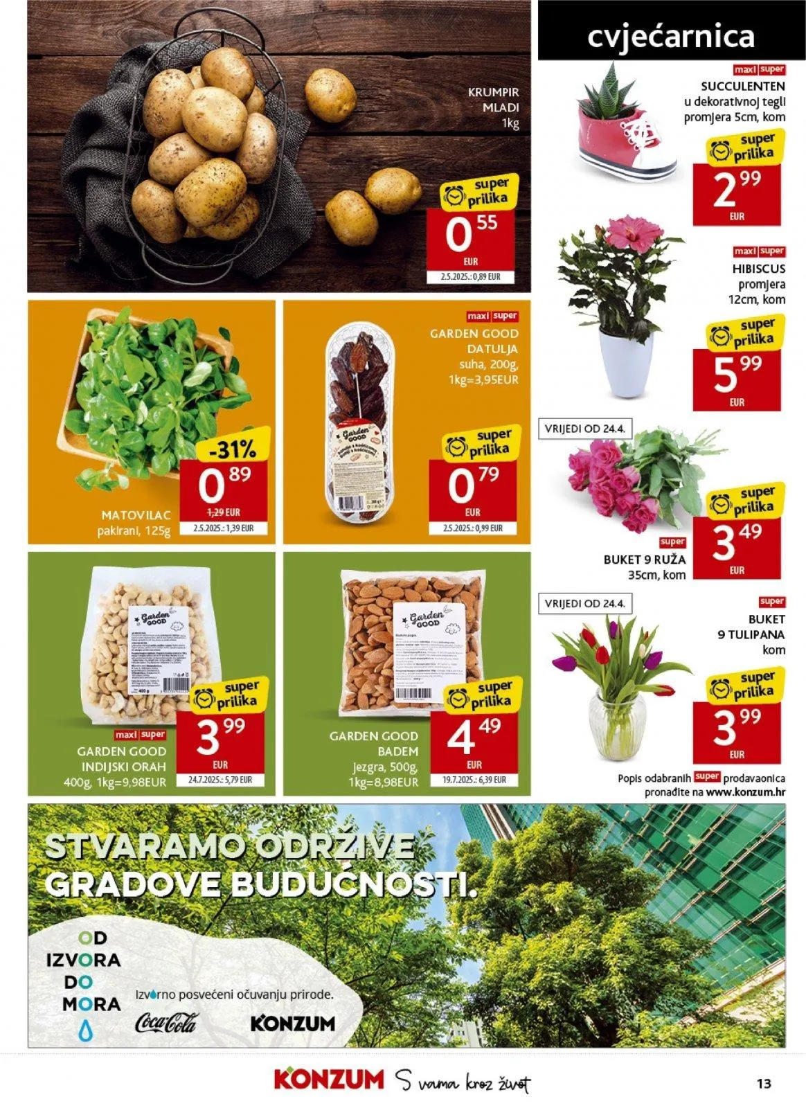 Katalog Konzum katalog do 28.04.2026 od 22. travnja do 28. travnja 2026. - Pregled Stranica 13
