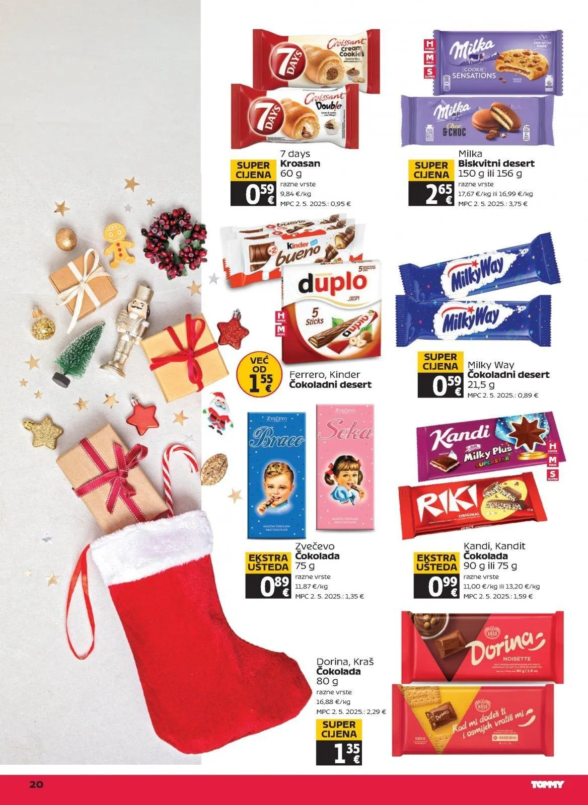 Katalog Tommy katalog do 10.12.2025 od 4. prosinca do 10. prosinca 2025. - Pregled Stranica 20